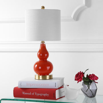 Anya 20.5" Mini Glass LED Table Lamp